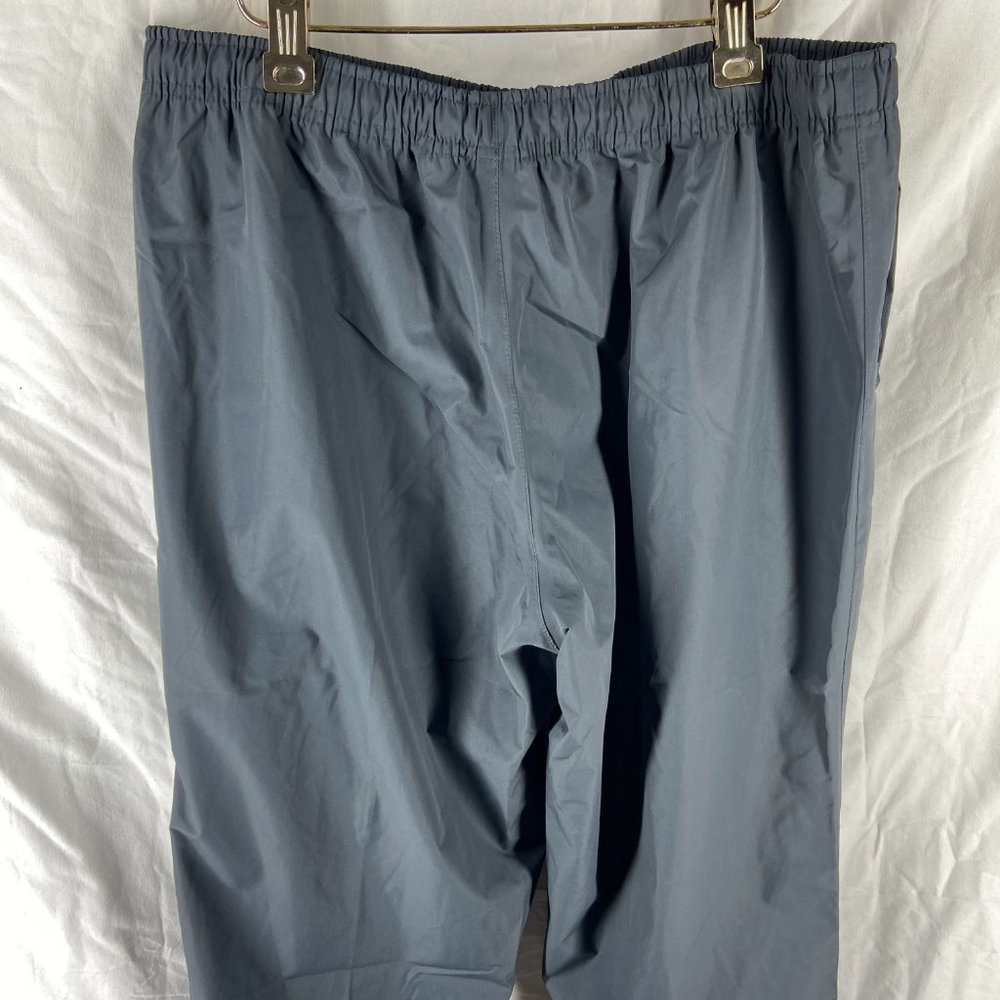 ASICS Mens Dark Gray Waterproof Reflective Pants - Picture 5 of 11